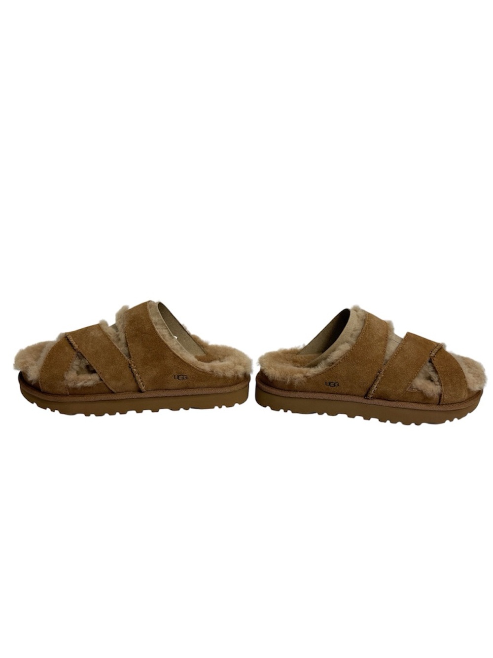 UGG Women's Greenport Cross Strap Slides, SIZE 8